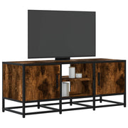 TV ormarić boja dimljenog hrasta 100x35x41 cm konstruirano