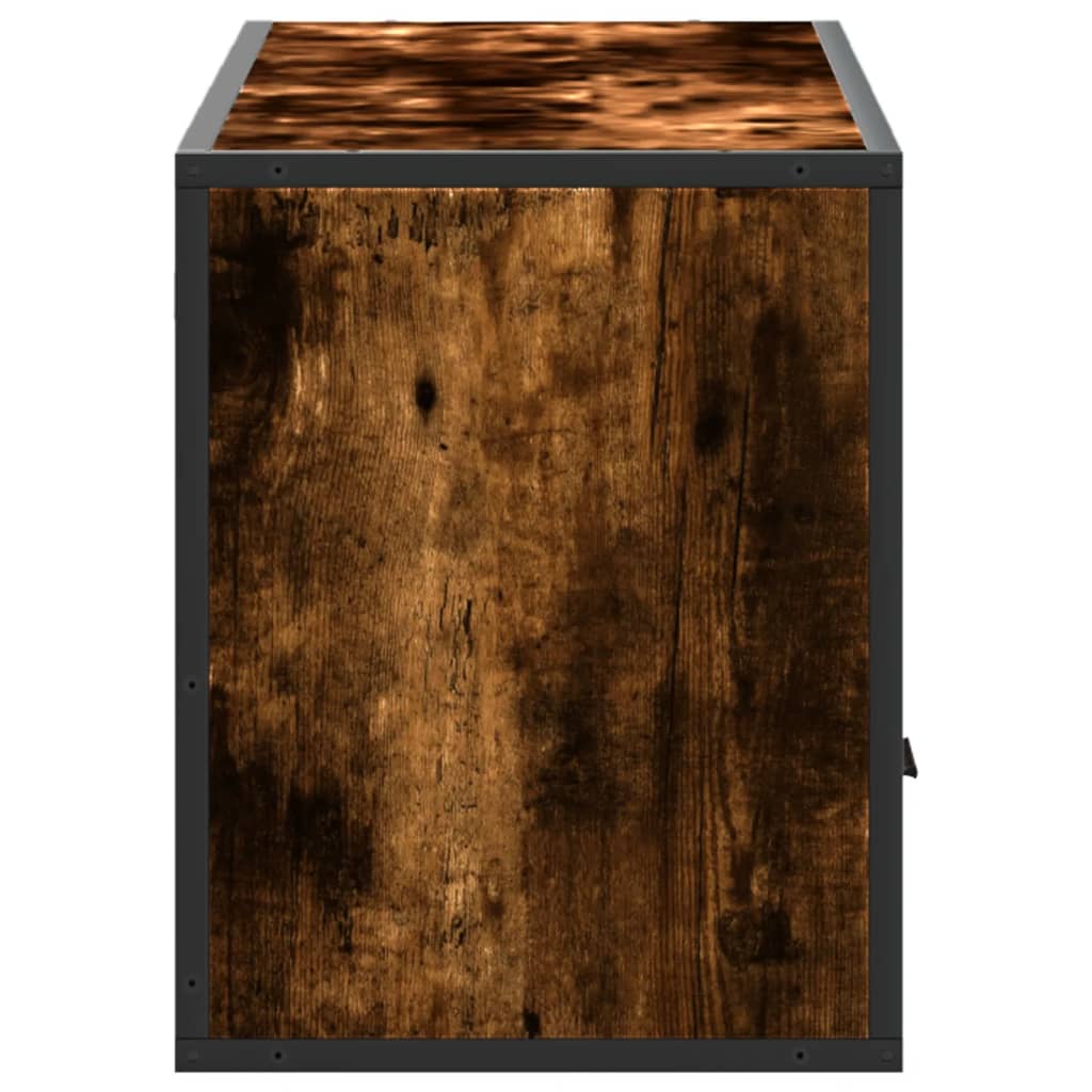 TV ormarić boja dimljenog hrasta 100x31x39,5 cm konstruirano