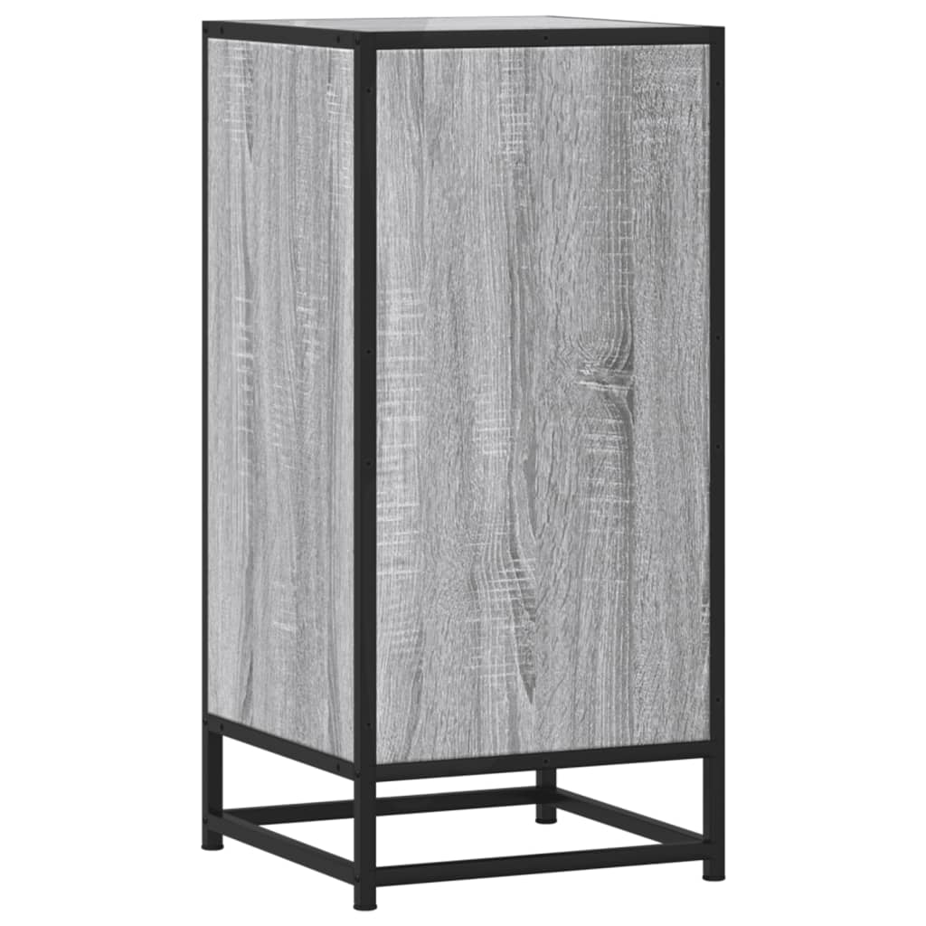 Komoda boja hrasta sonome 35,5x35x76 cm konstruirano drvo metal