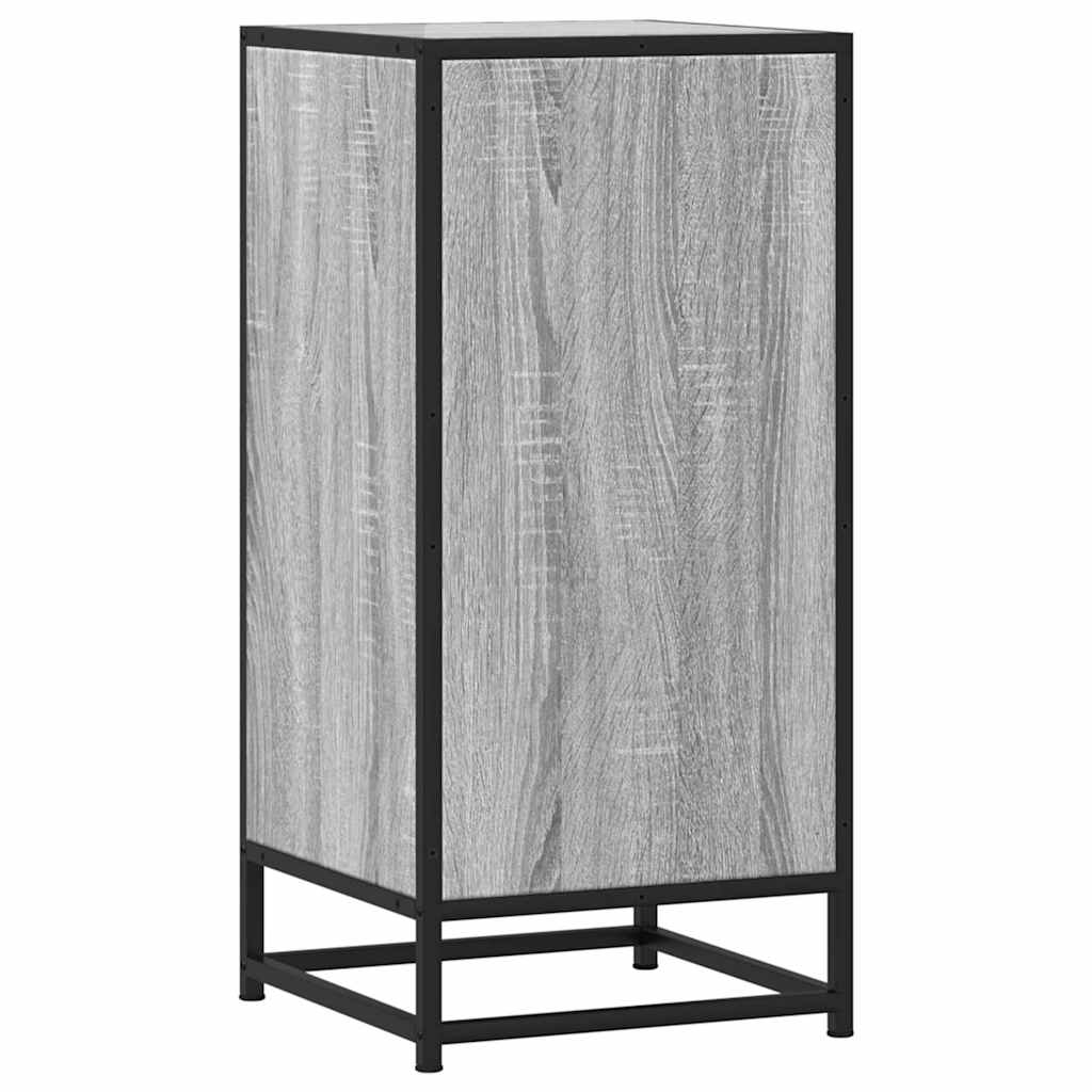 Komoda boja hrasta sonome 35,5x35x76 cm konstruirano drvo metal