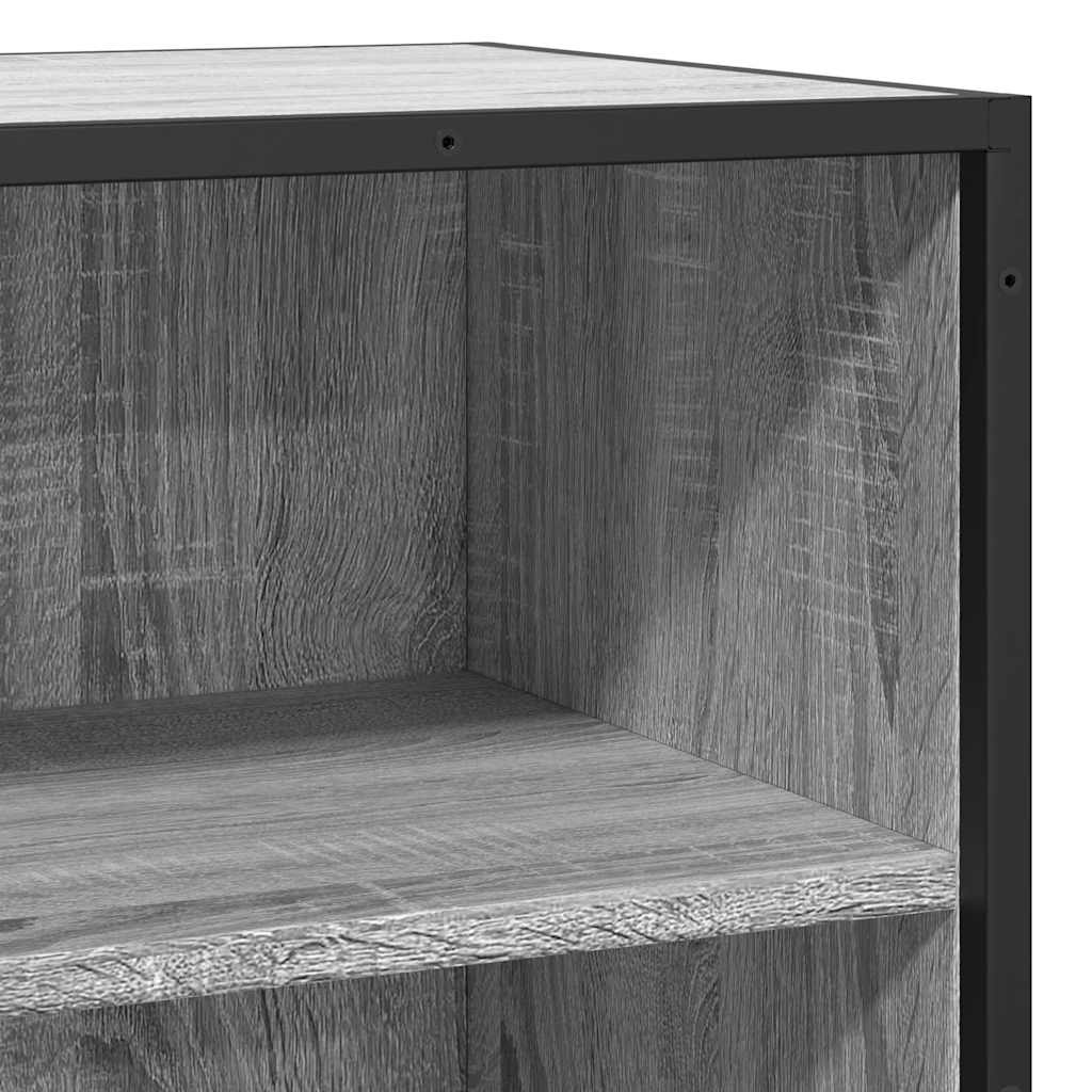 Komoda boja hrasta sonome 35,5x35x76 cm konstruirano drvo metal