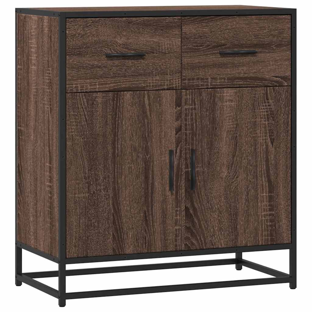 Komoda boja hrasta 68x35x76 cm konstruirano drvo