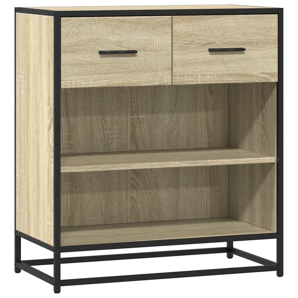 Komoda boja hrasta 68x35x76 cm konstruirano drvo