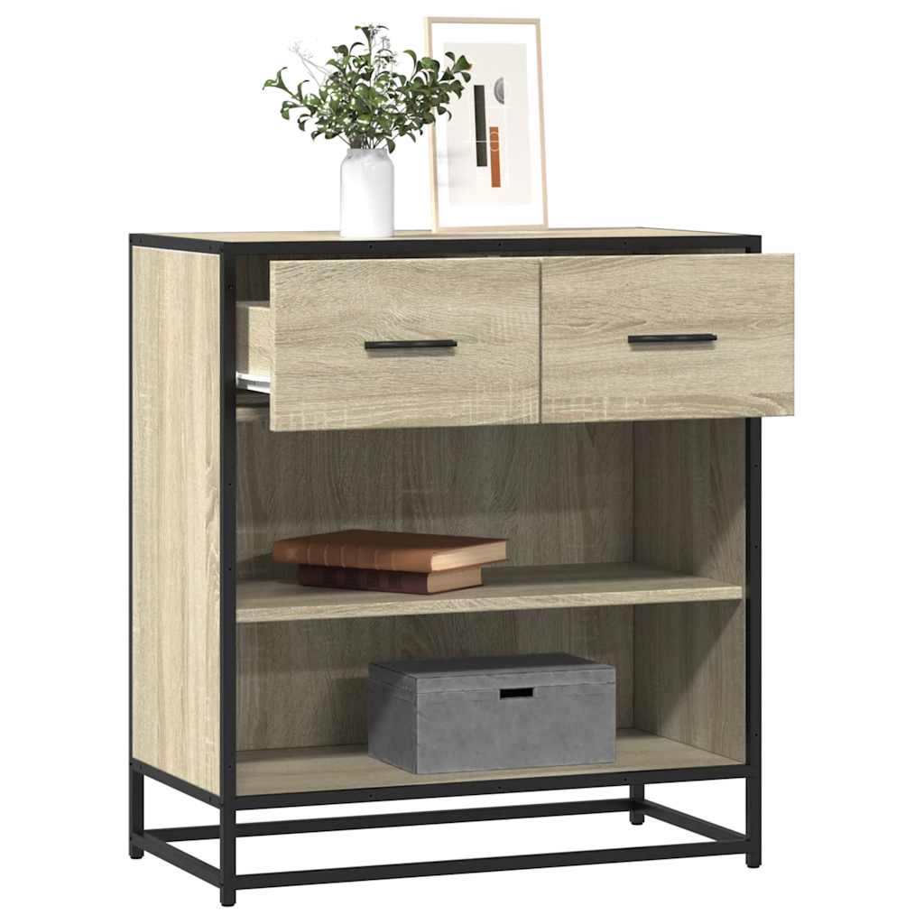 Komoda boja hrasta 68x35x76 cm konstruirano drvo