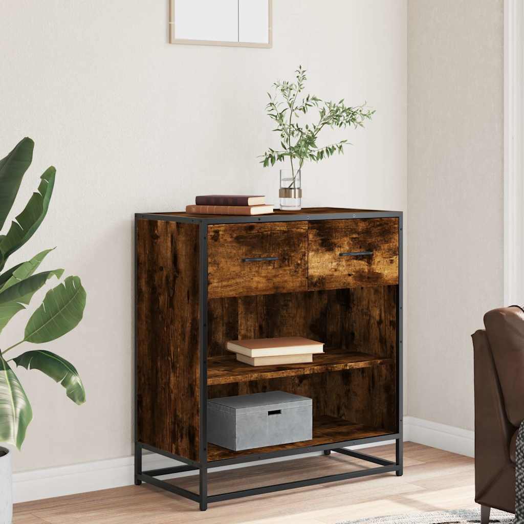 Komoda boja hrasta 68x35x76 cm konstruirano drvo