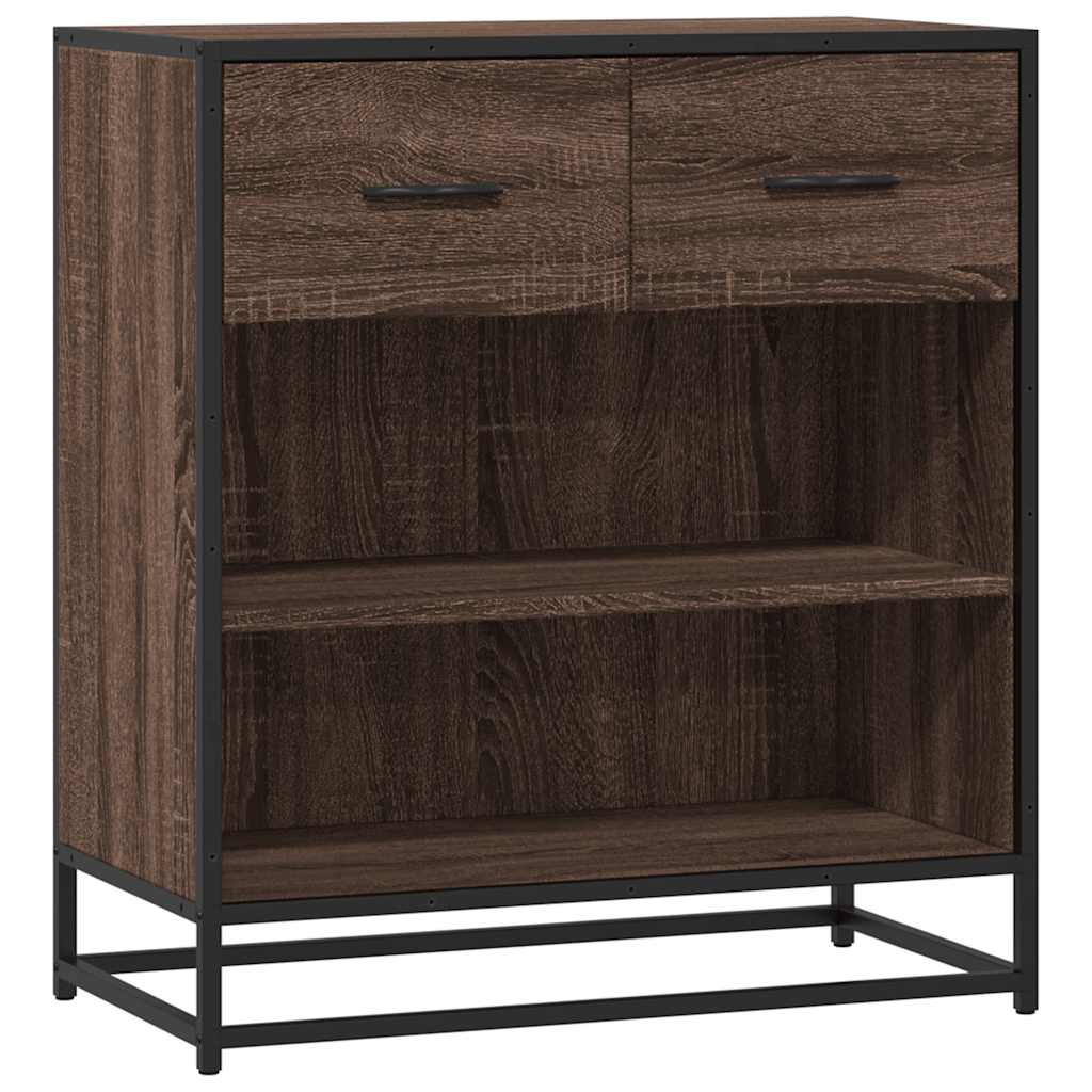 Komoda boja hrasta 68x35x76 cm konstruirano drvo