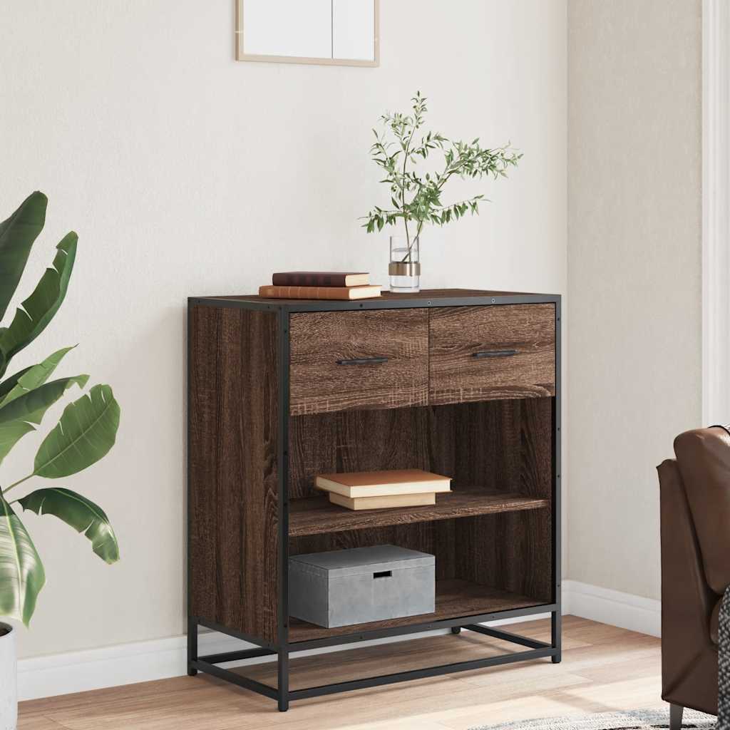 Komoda boja hrasta 68x35x76 cm konstruirano drvo