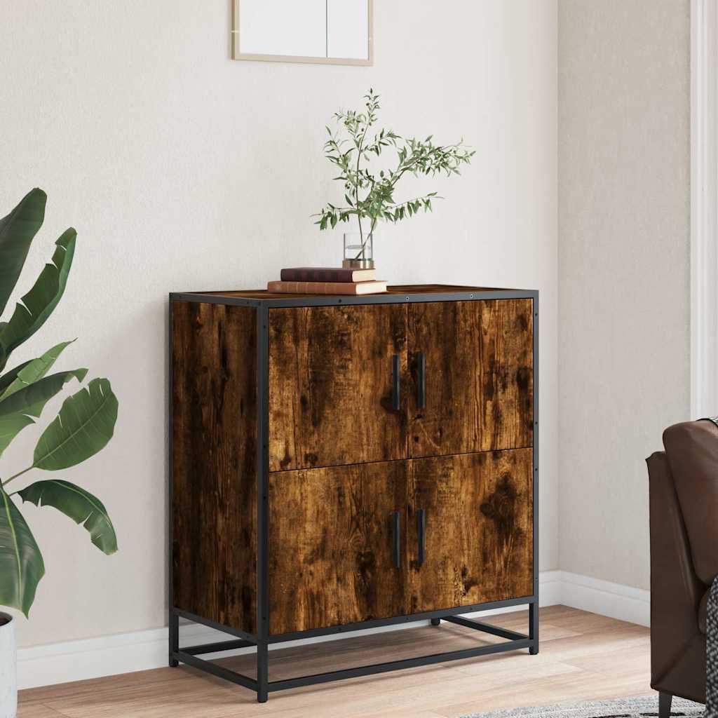 Komoda boja hrasta 68x35x76 cm konstruirano drvo