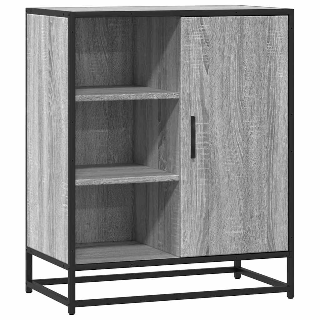 Komoda Siva Sonoma 62x35x76 cm Konstruirano drvo