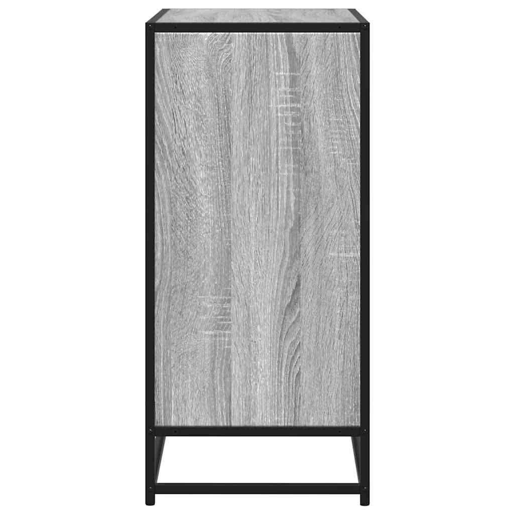 Komoda Siva Sonoma 62x35x76 cm Konstruirano drvo