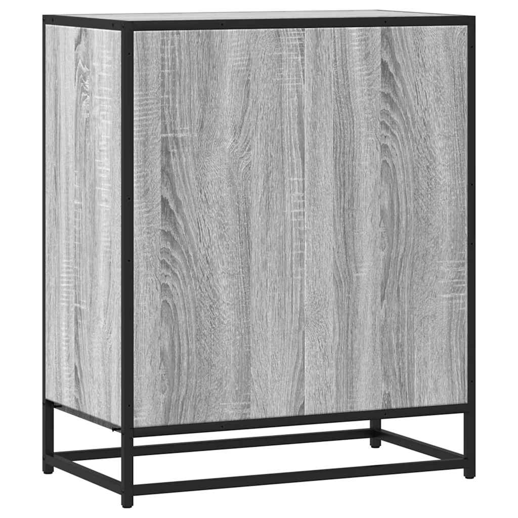 Komoda Siva Sonoma 62x35x76 cm Konstruirano drvo