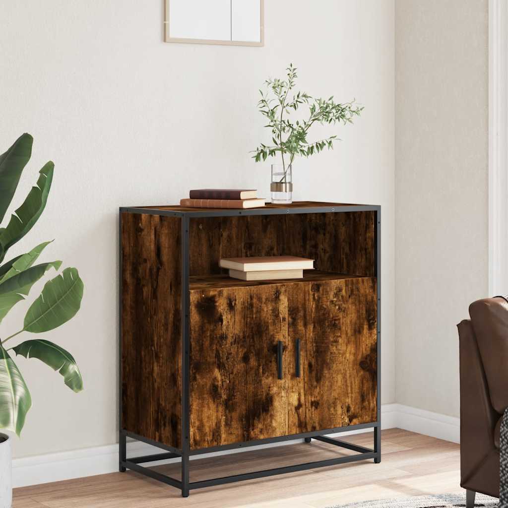 Komoda boja hrasta 68x35x76 cm konstruirano drvo