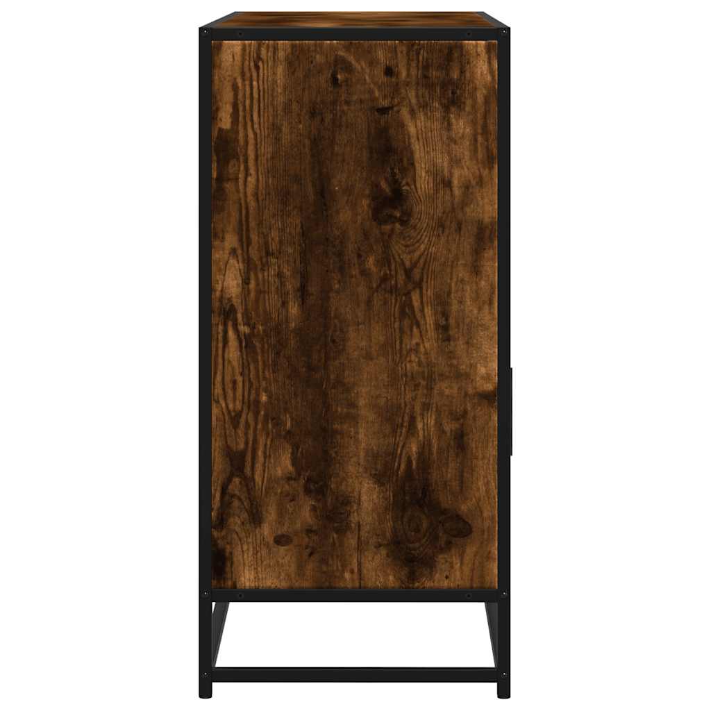 Komoda dimljeni hrast 100x35x76 cm konstruirano drvo