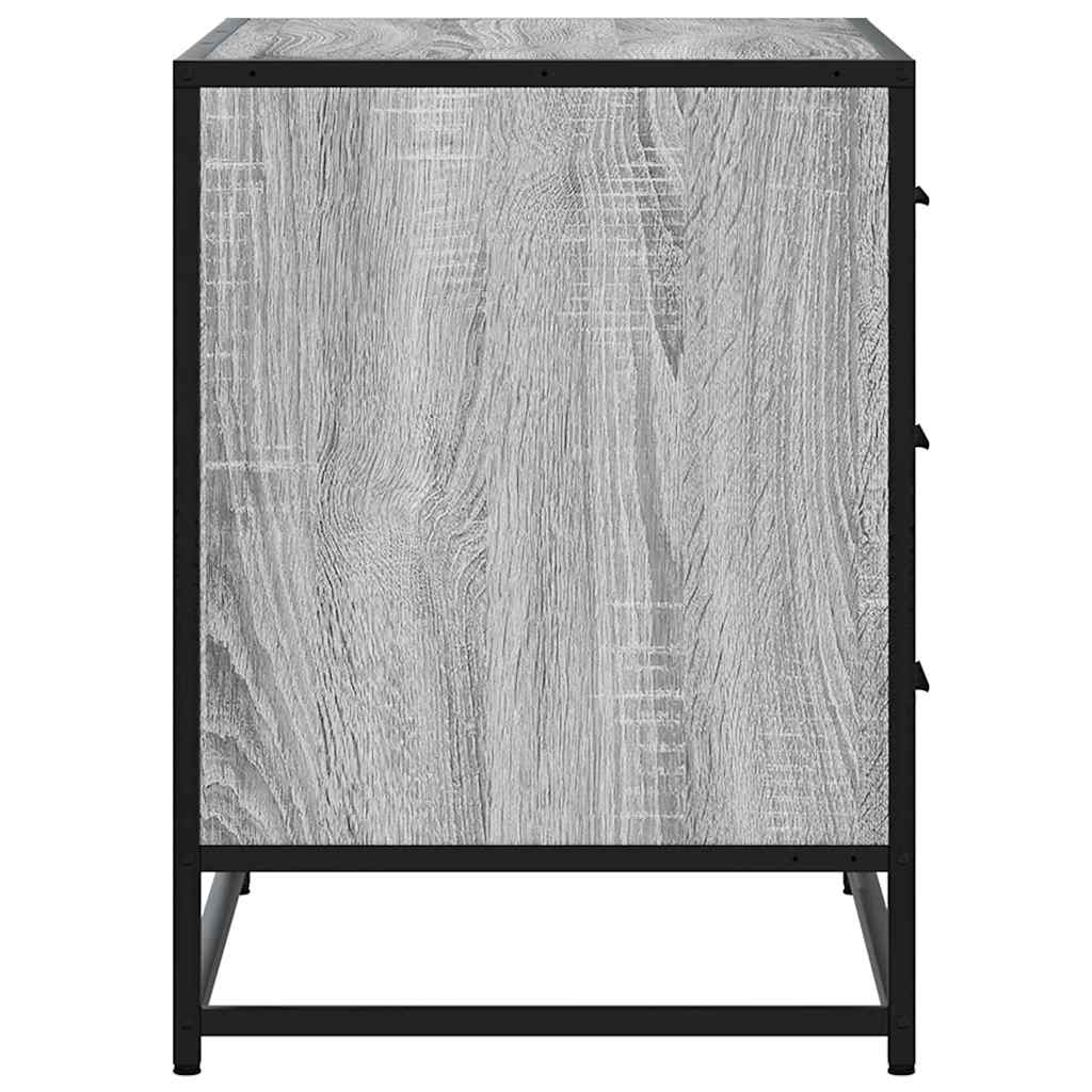 Ormarić s ladicama Siva Sonoma 70x41x56 cm Konstruirano drvo