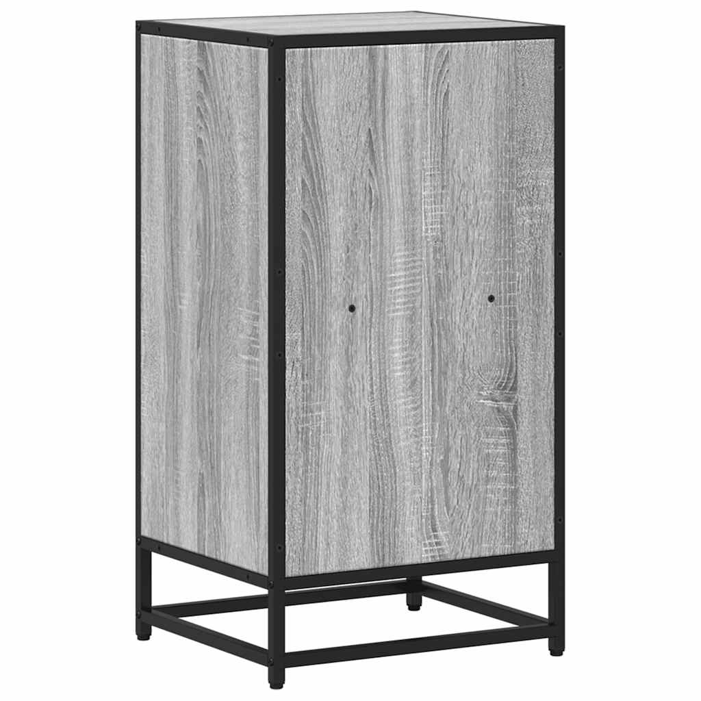 Ormar za knjige sivi sonoma 40x35x76 cm konstruirano drvo