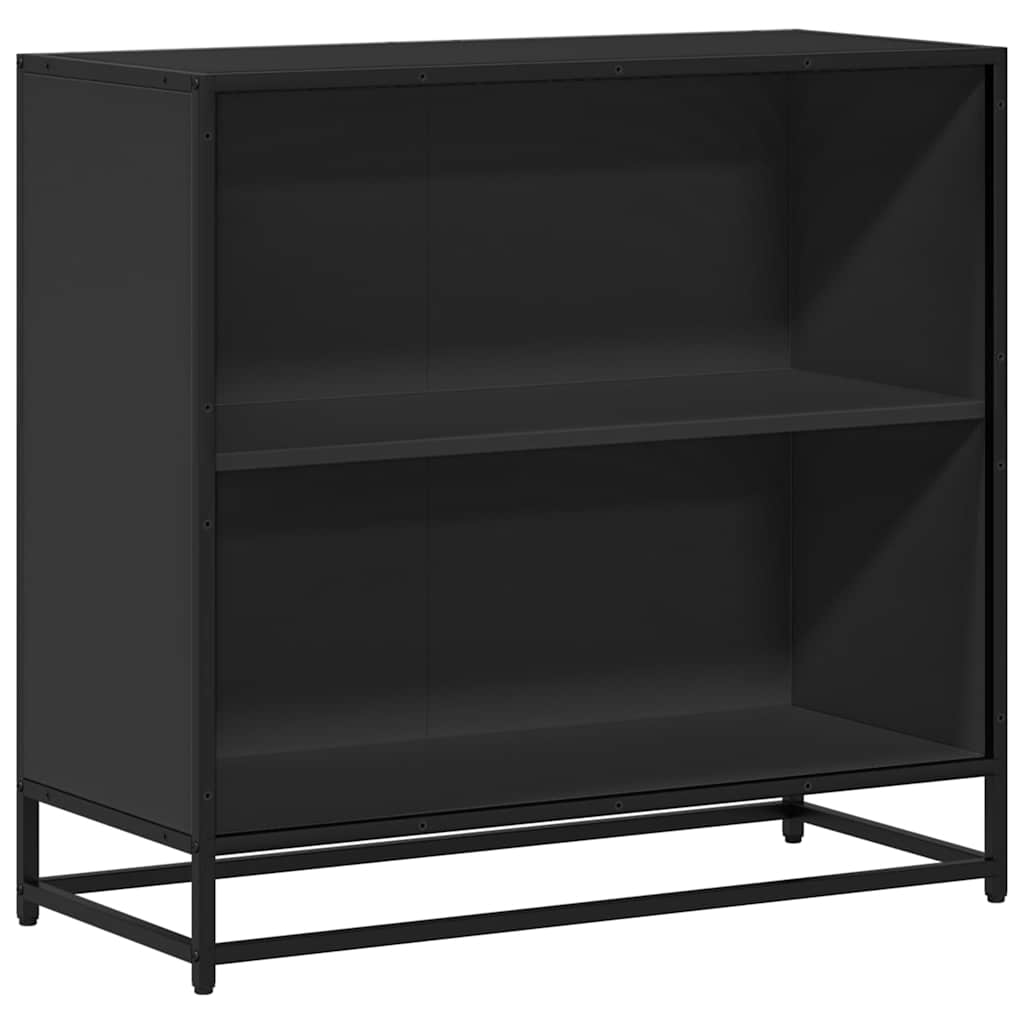 Ormar za knjige crni 80,5x35x76 cm izrađeno drvo