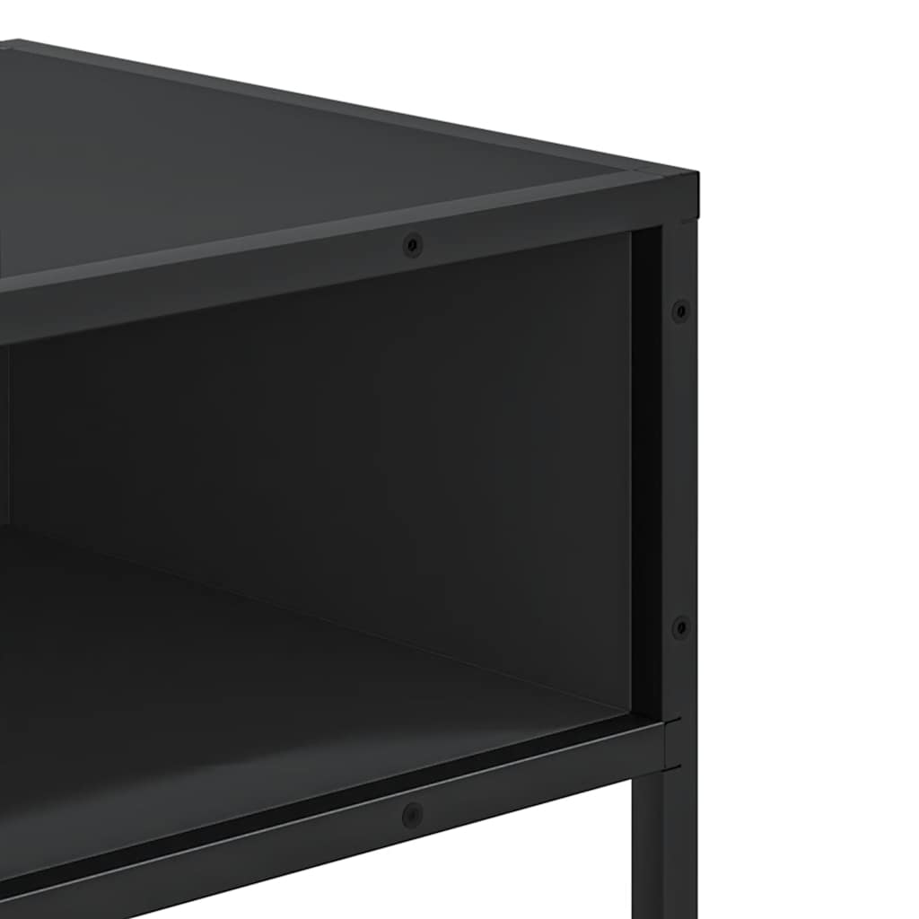 konzolni stol crni 90x35x80 cm konstruirano drvo