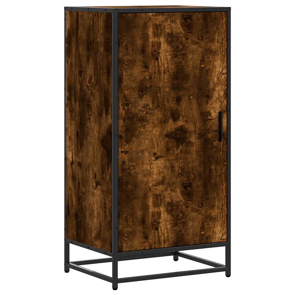 Stalak za cipele boja hrasta 48x38x97,5 cm konstruirano drvo