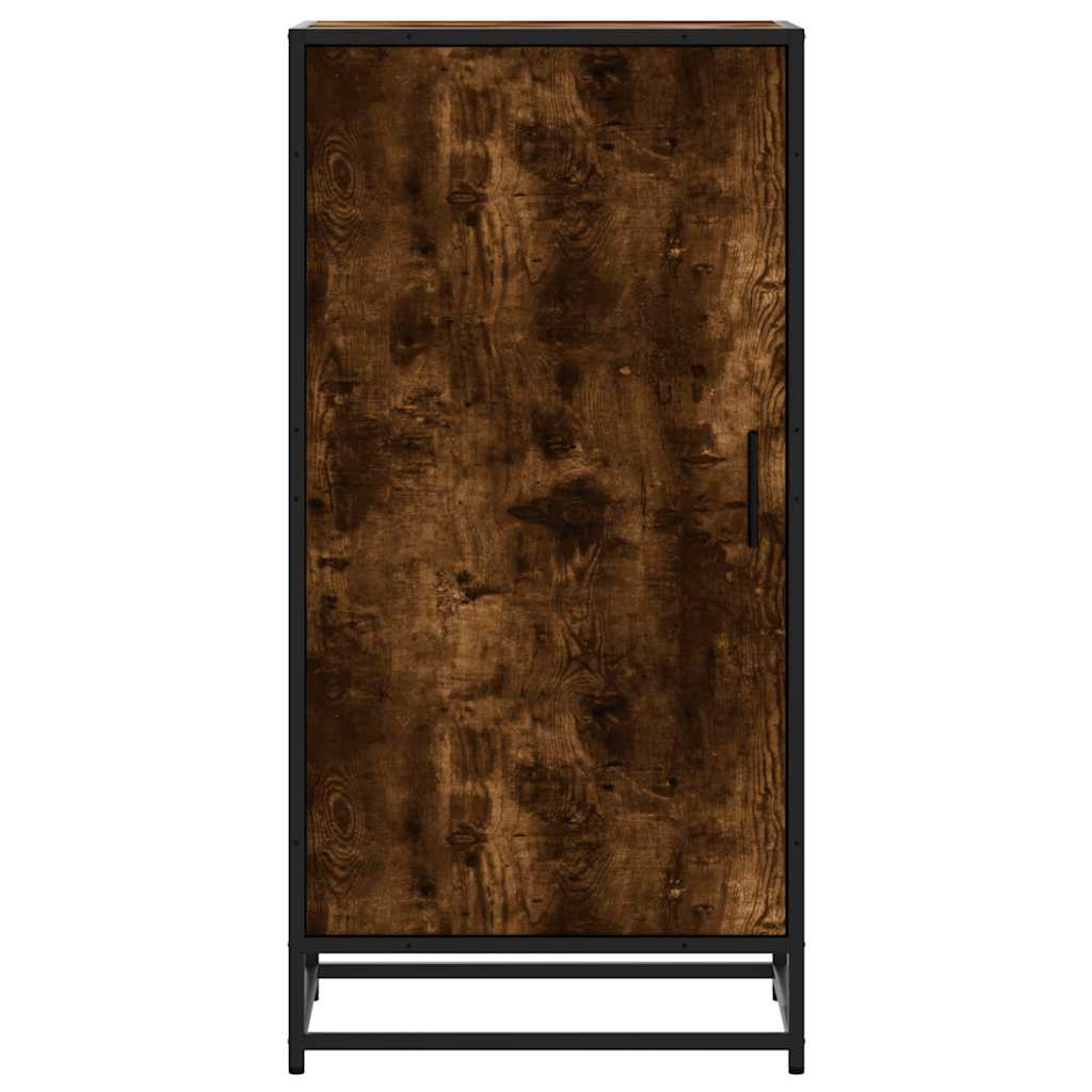 Stalak za cipele boja hrasta 48x38x97,5 cm konstruirano drvo