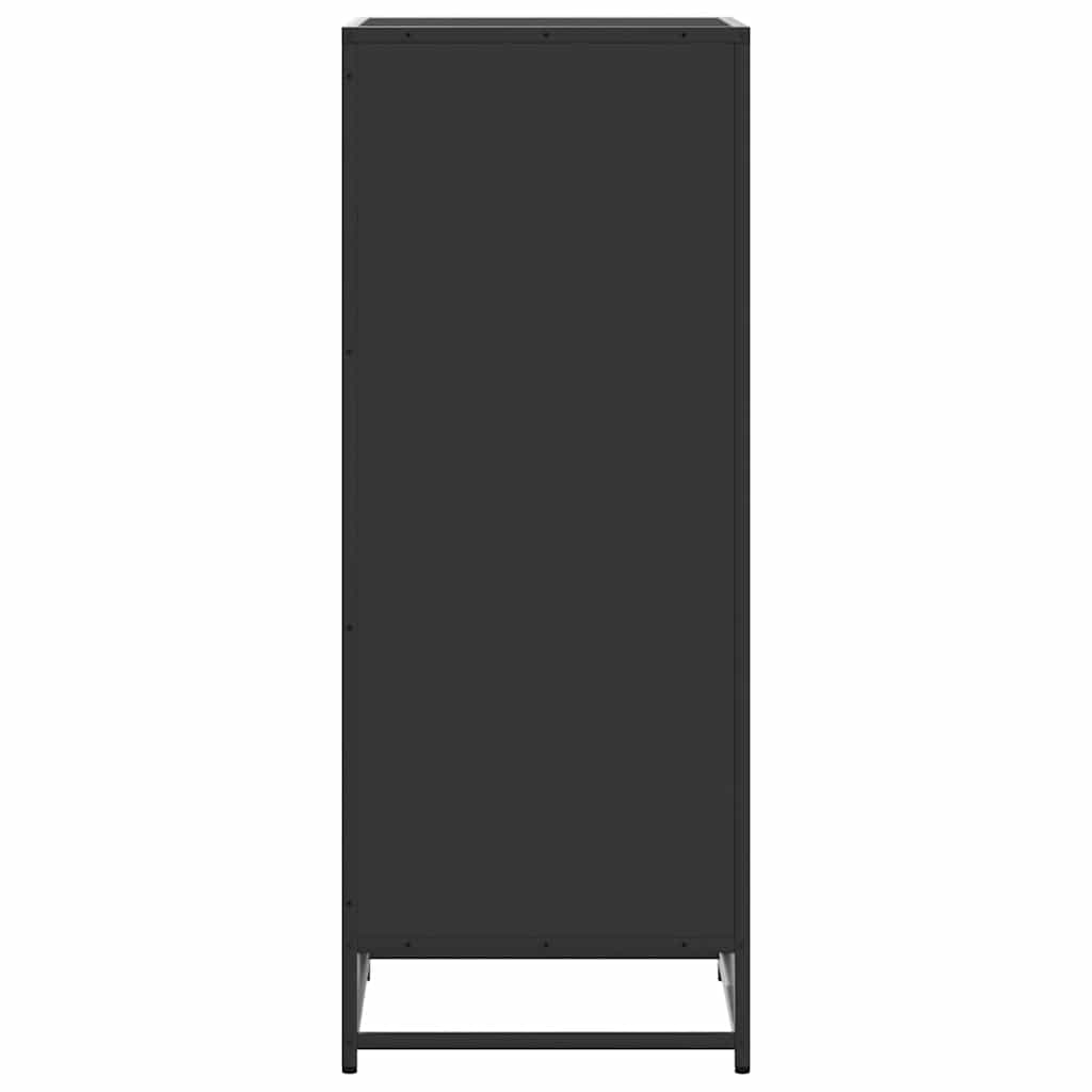 Stalak za cipele crni 48x38x97,5 cm izrađeno drvo