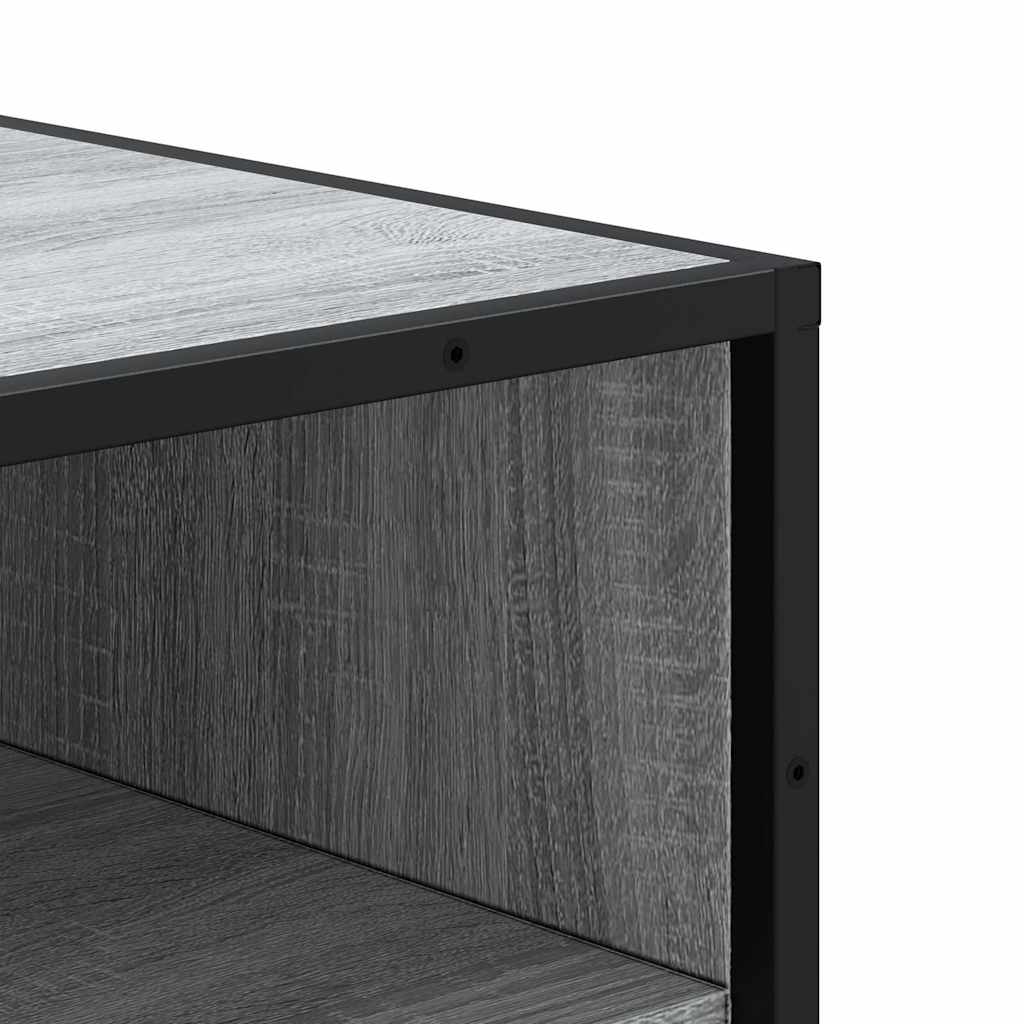 Stalak za cipele boja hrasta 48x38x97,5 cm konstruirano drvo