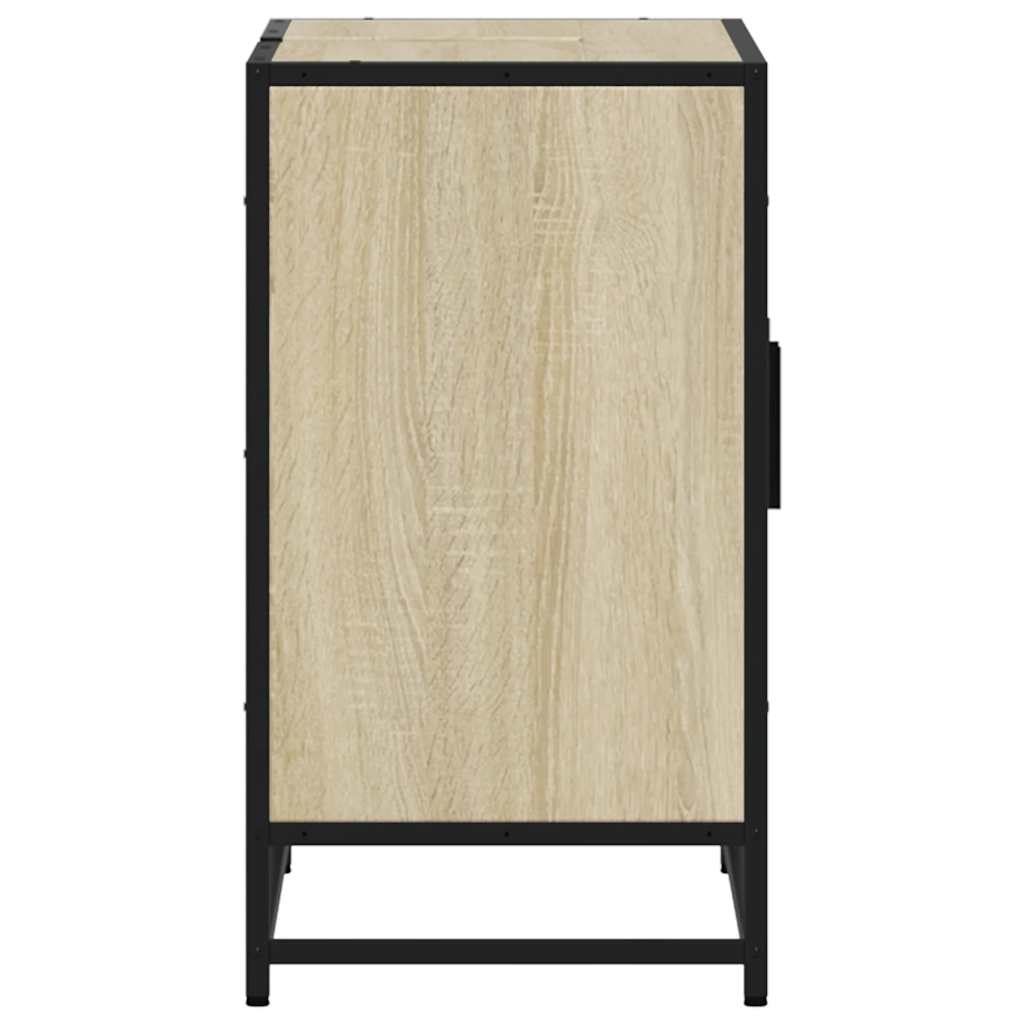 Ormarić za umivaonik u kupaonici, hrast sonoma, 90x33x60 cm, inženjerski drvo