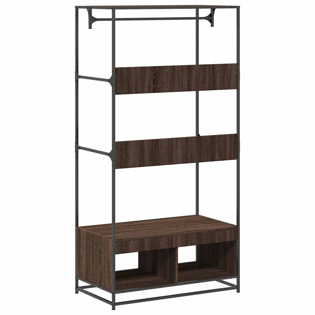 Ormar boja smeđeg hrasta 90x50x180 cm konstruirano drvo