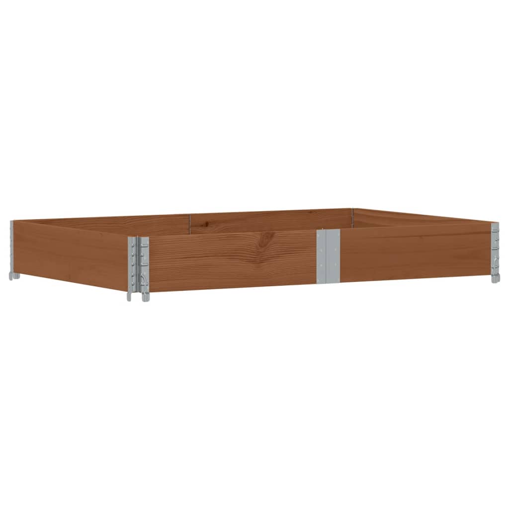 Vrtna sadilica smeđa 150x100 cm od borovine