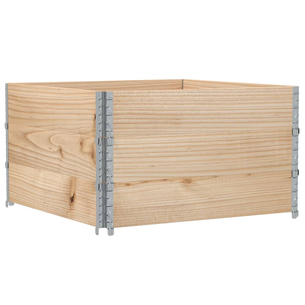 Vrtna sadilica 100x100 cm od masivne borovine
