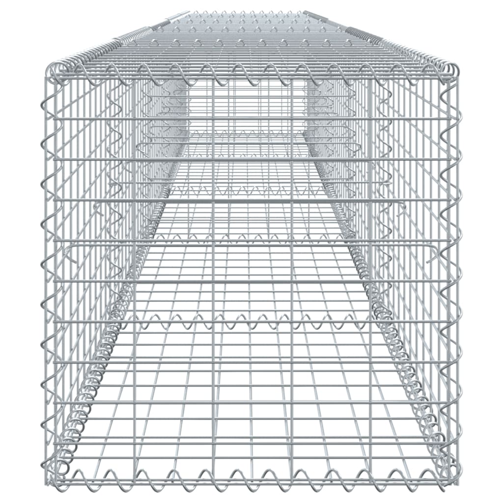 Gabionska košara s poklopcem 500x50x50 cm od pocinčanog željeza
