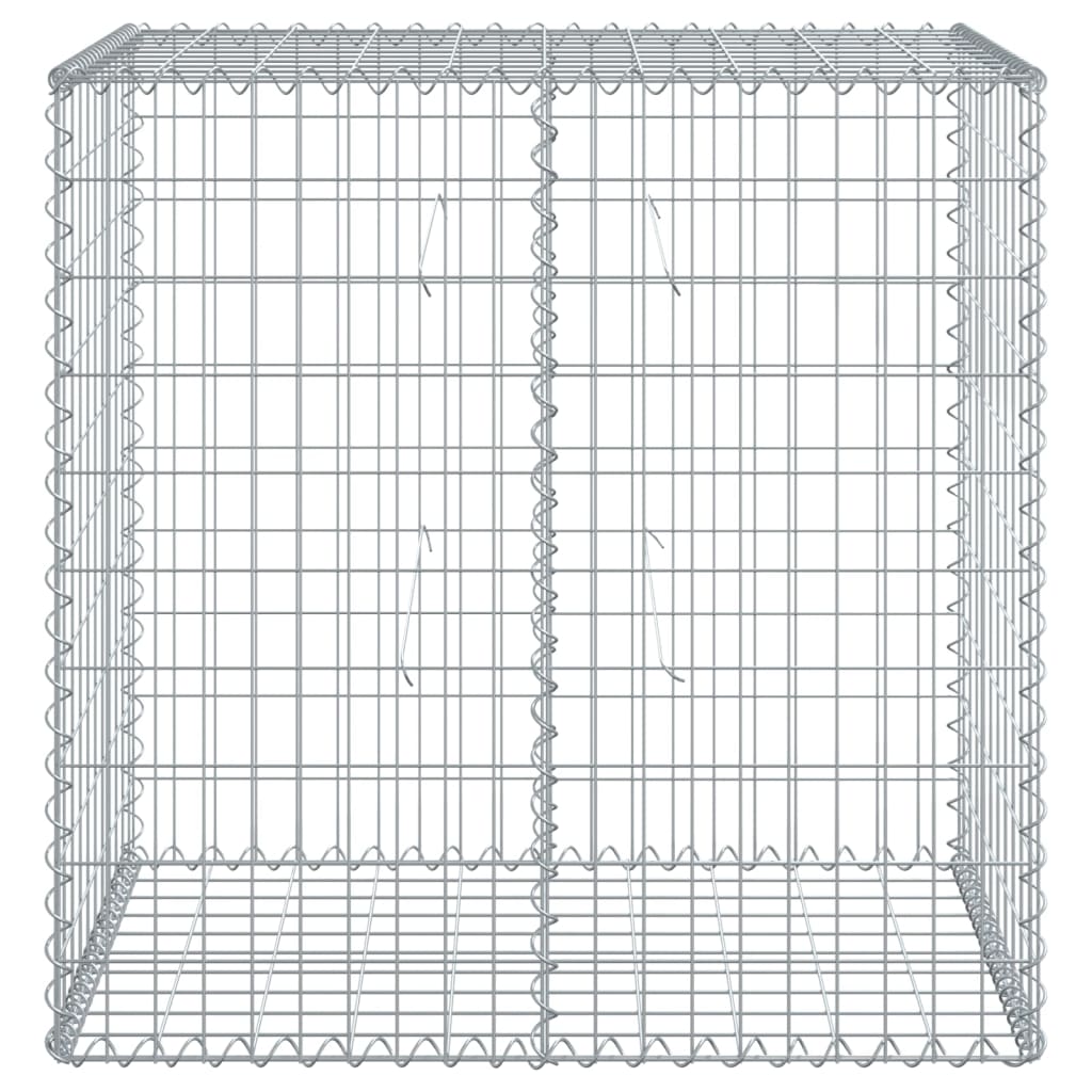 Gabionska košara s poklopcem 100x50x100 cm pocinčano željezo
