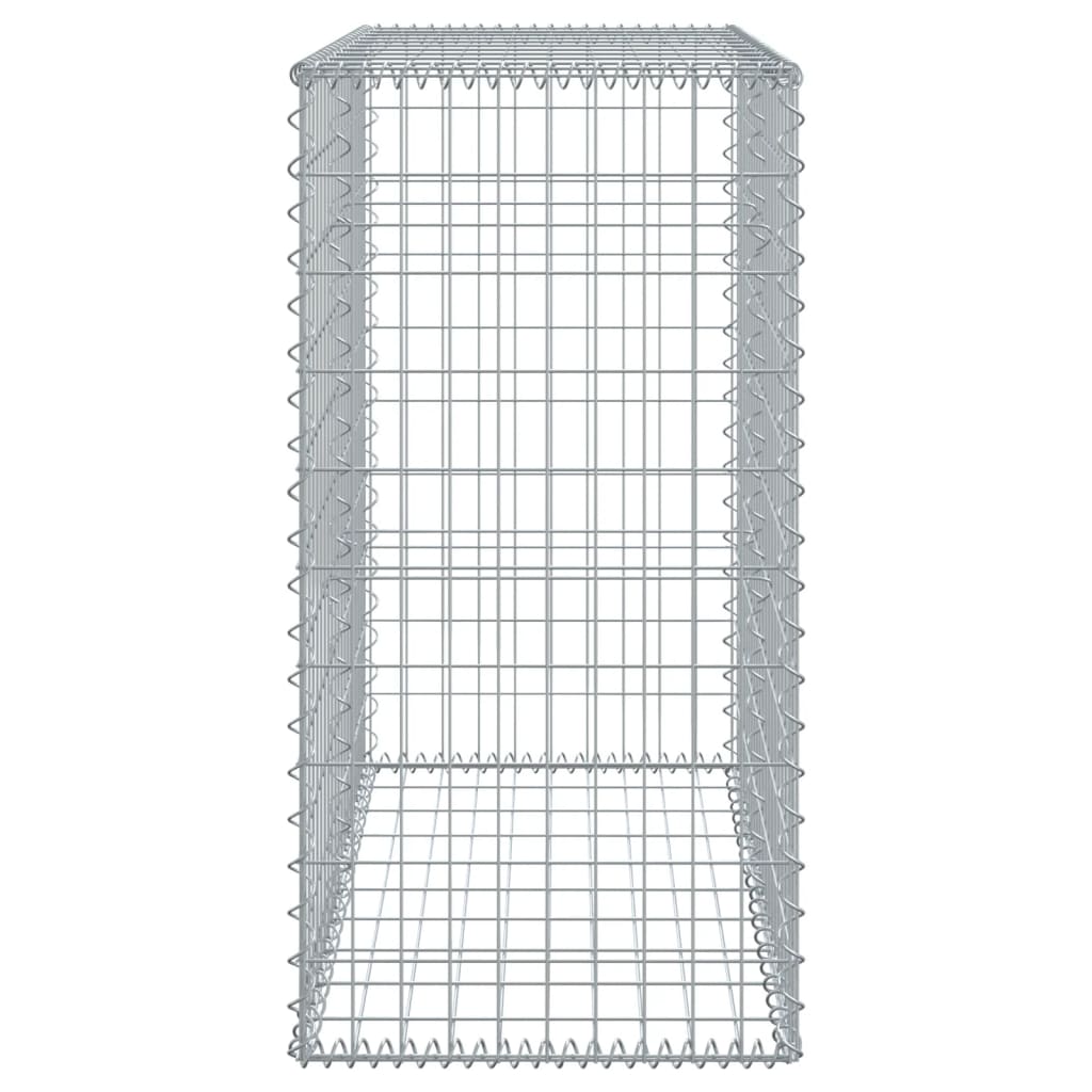 Gabionska košara s poklopcem 100x50x100 cm pocinčano željezo