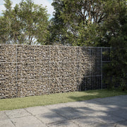 Gabionska košara s poklopcem 300x50x150 cm pocinčano željezo