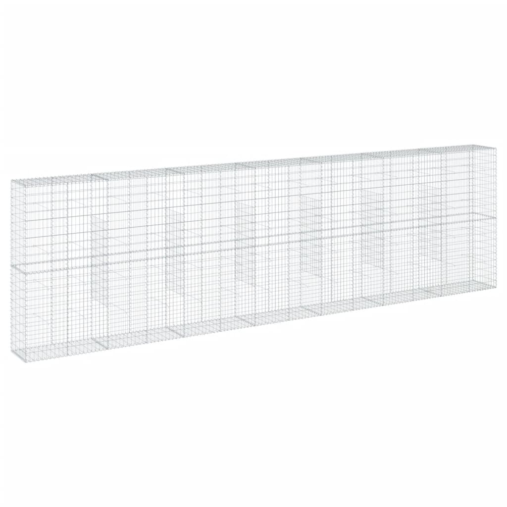 Gabionska košara s poklopcem 700x50x200 cm pocinčano željezo