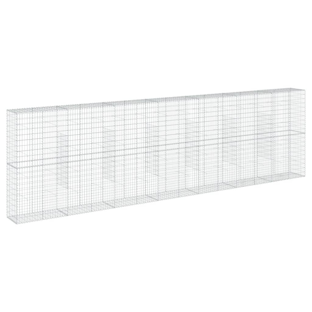 Gabionska košara s poklopcem 700x50x200 cm pocinčano željezo