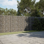 Gabionska košara s poklopcem 800x100x200 cm pocinčano željezo