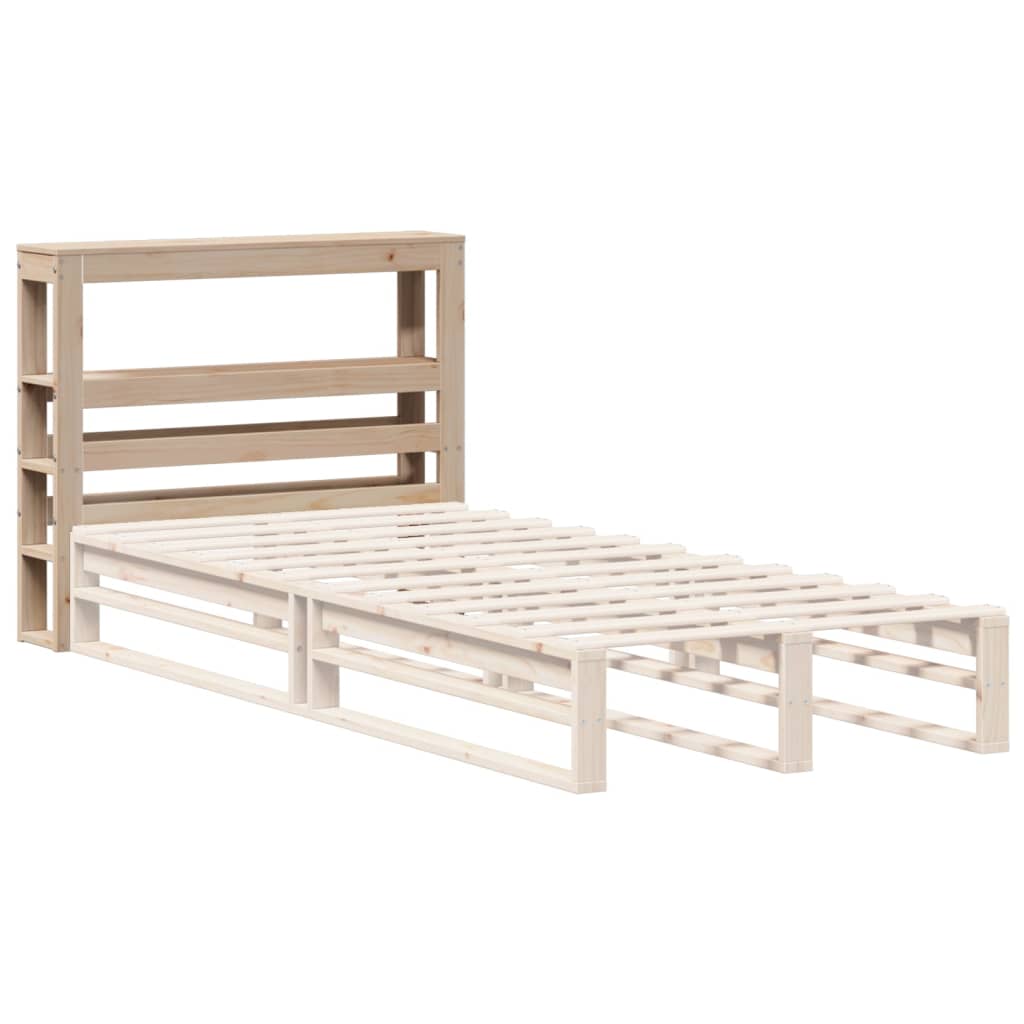 Uzglavlje s policama 90 cm od masive borovine