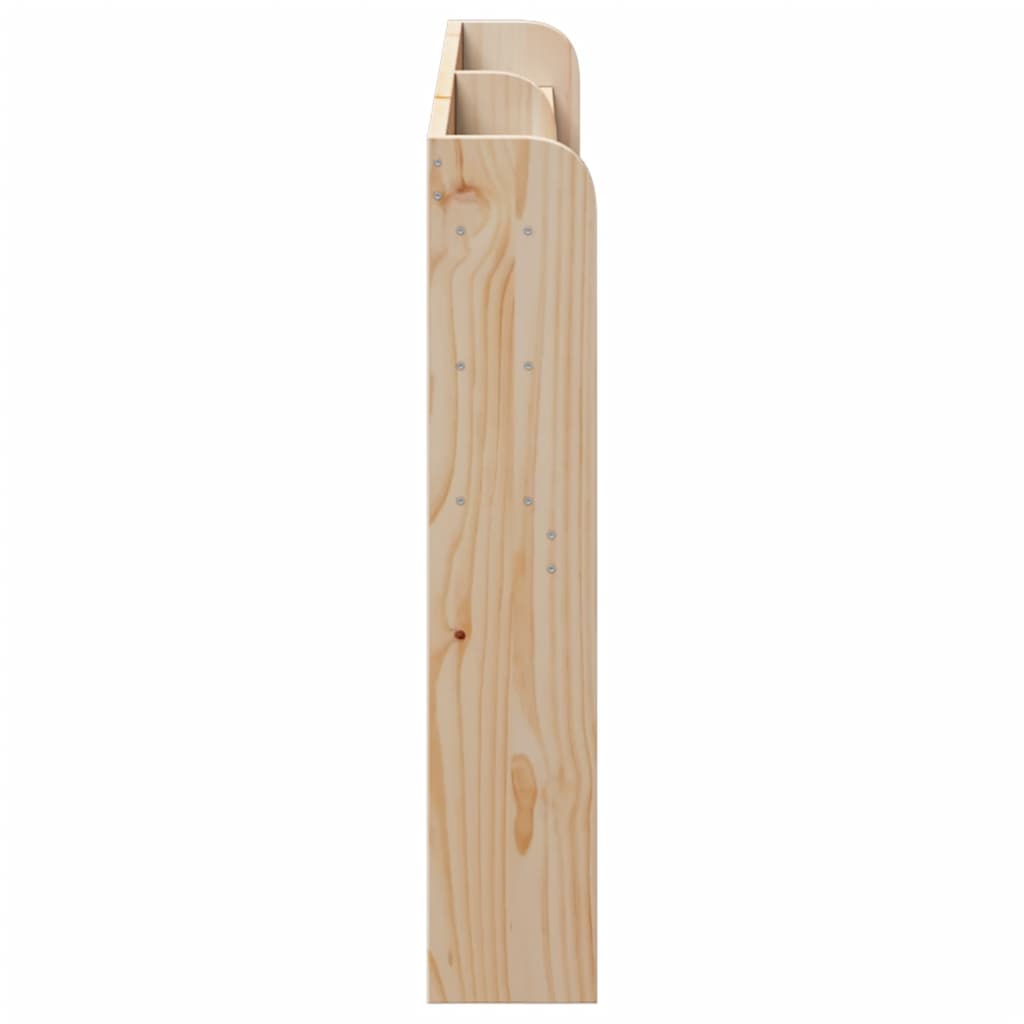 Uzglavlje s policama 135 cm od masive borovine