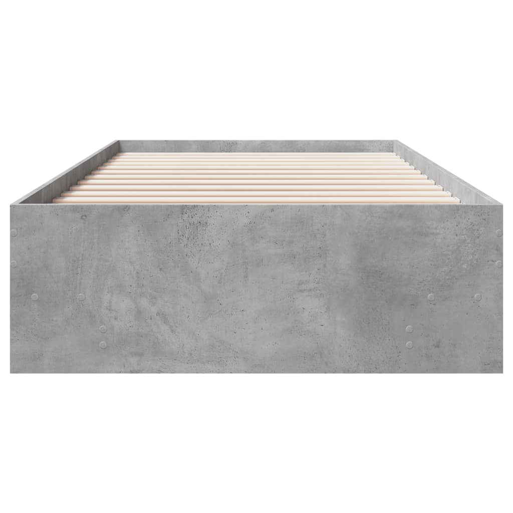Okvir za krevet boja hrasta 90x200 cm od konstruiranog drva