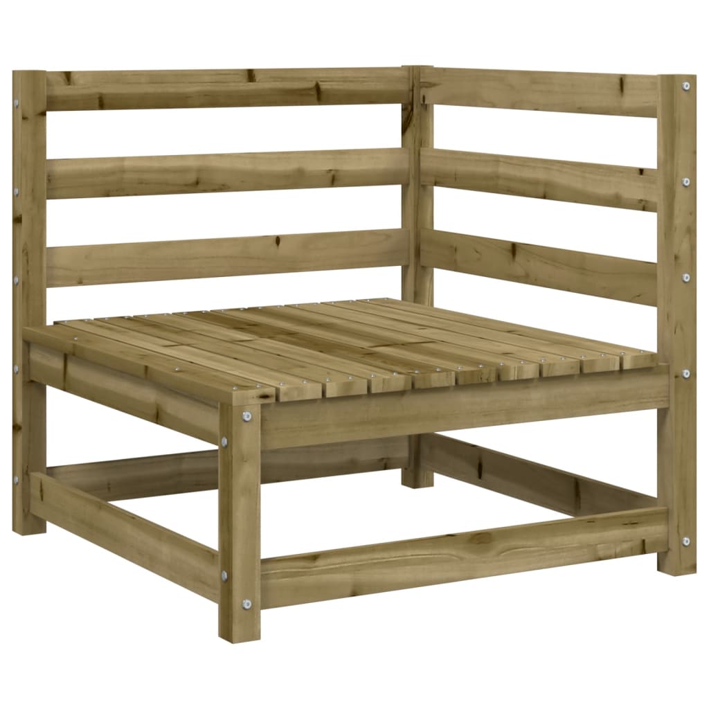 2-dijelni set vrtnih sofa od impregnirane borovine