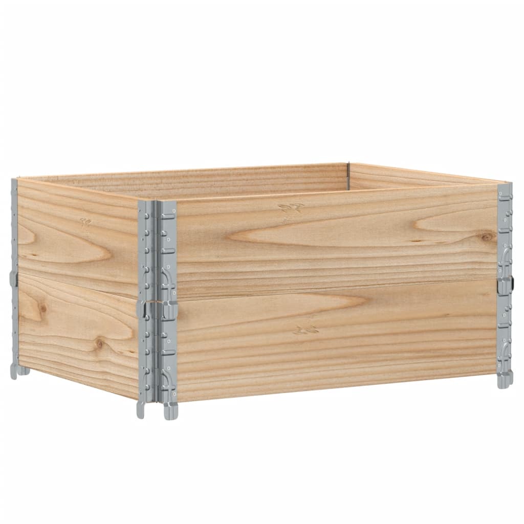 Vrtna sadilica 80x60 cm od masivne borovine