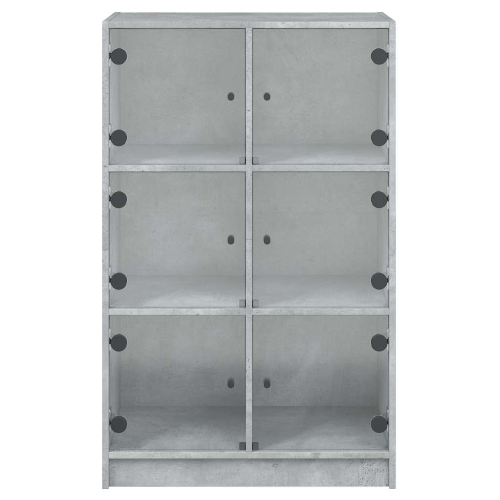 Visoka komoda s vratima 68x37x109 cm konstruirano drvo