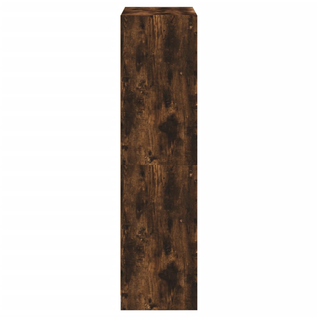 Visoka komoda s vratima 68x37x142 cm konstruirano drvo