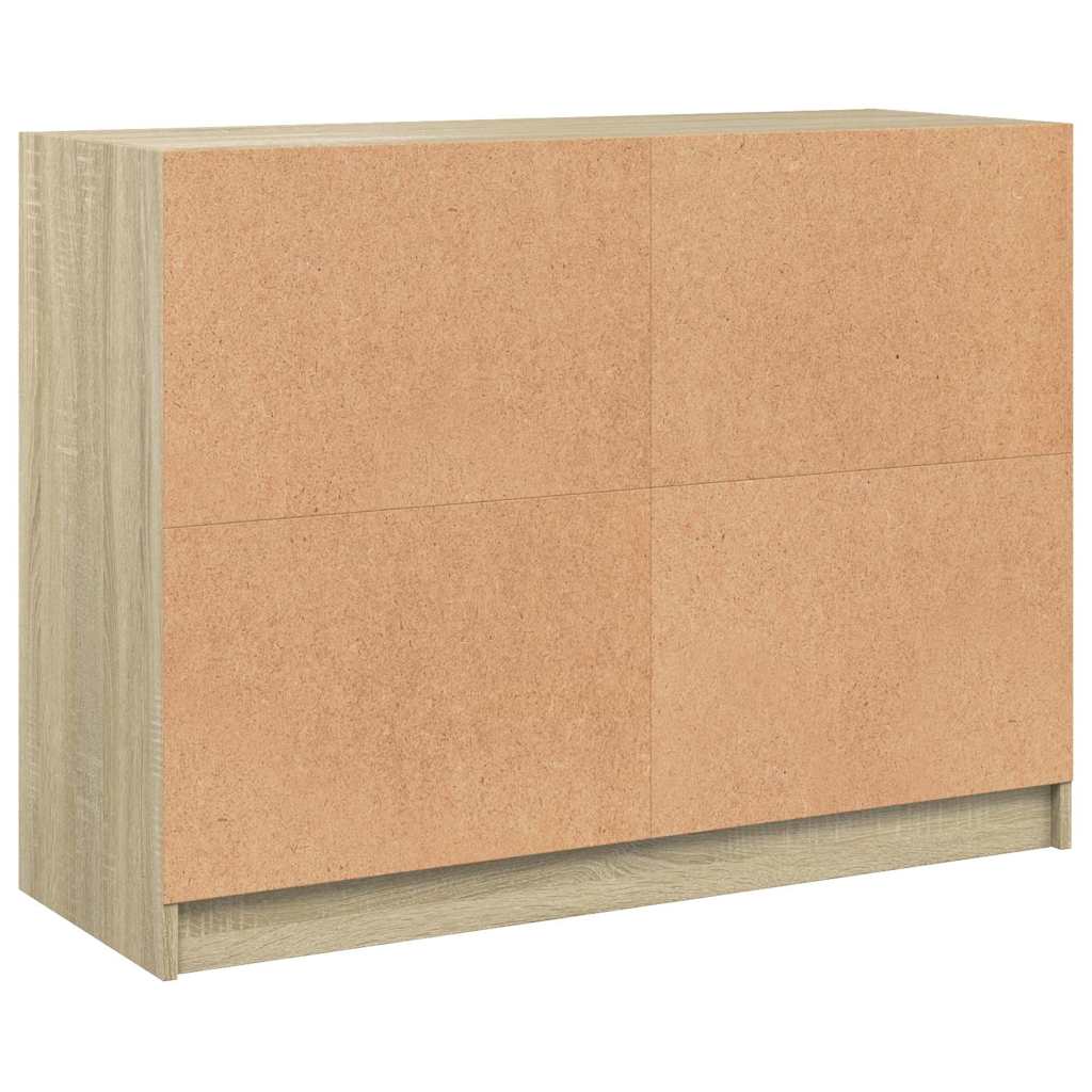 Komoda boja hrasta sonome 102x37x75,5 cm od konstruiranog drva