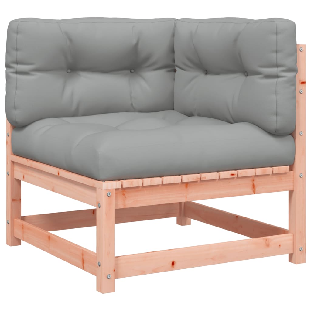 8-dijelni set vrtnih sofa s jastucima masivno drvo duglazije