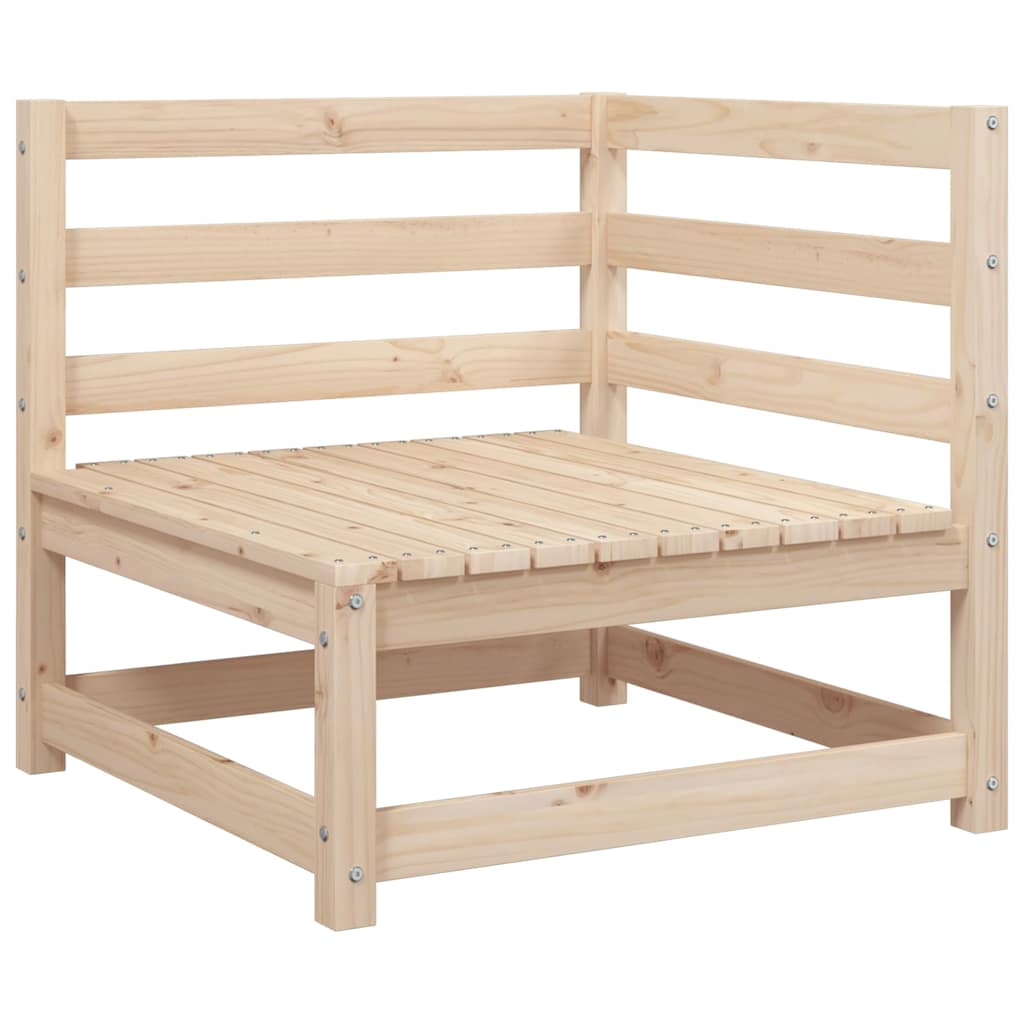 8-dijelni set vrtnih sofa od masivne borovine