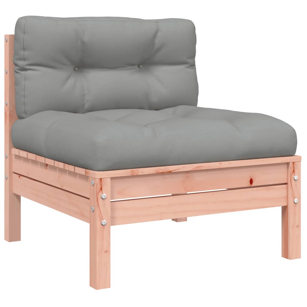 9-dijelni set vrtnih sofa s jastucima masivno drvo duglazije