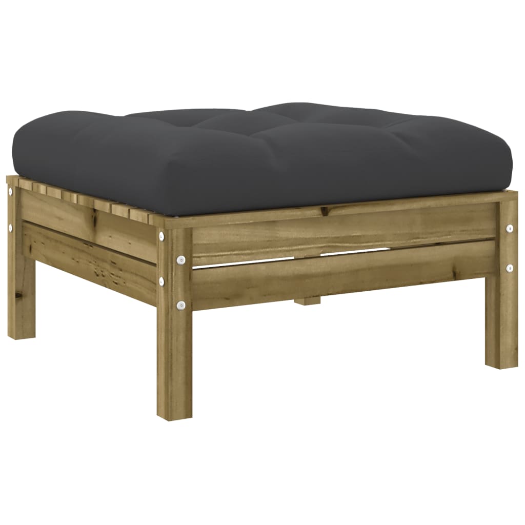 8-dijelni set vrtnih sofa s jastucima od impregnirane borovine