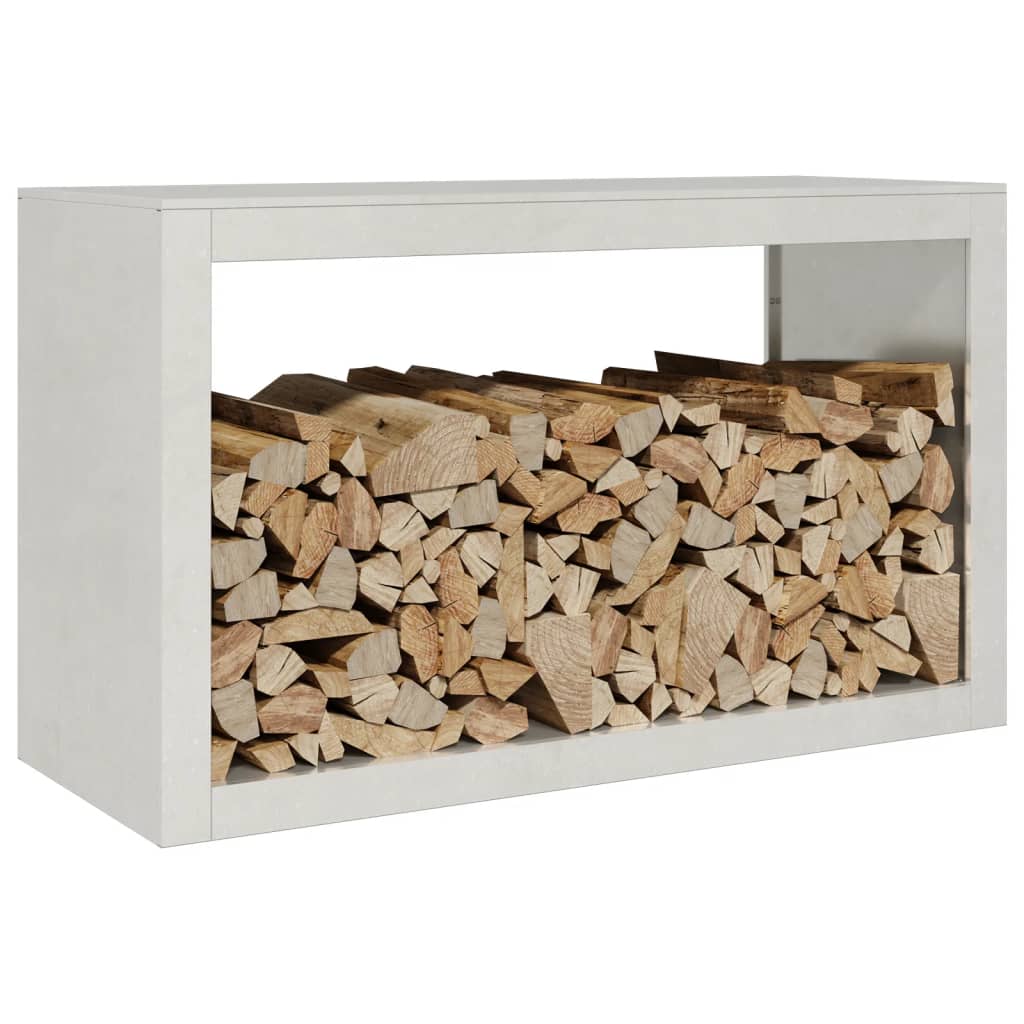 Stalak za drva za ogrjev 100x40x60 cm od nehrđajućeg čelika