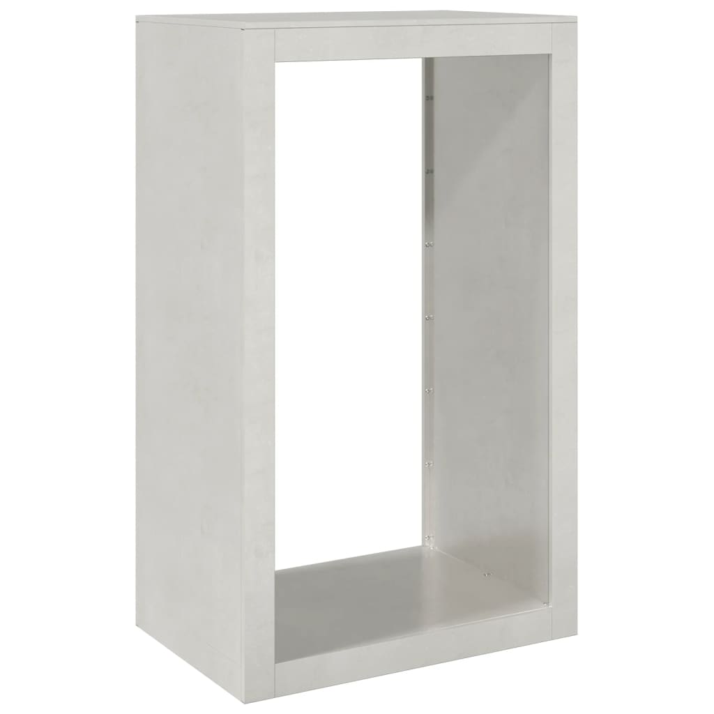 Stalak za drva za ogrjev 60x40x100 cm od nehrđajućeg čelika